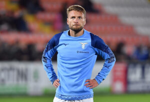 Ciro Immobile i sammenstød med sporvogn i Rom.