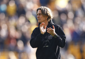 Thomas Frank og Brentford tabte tredje kamp på stribe mod Wolves.