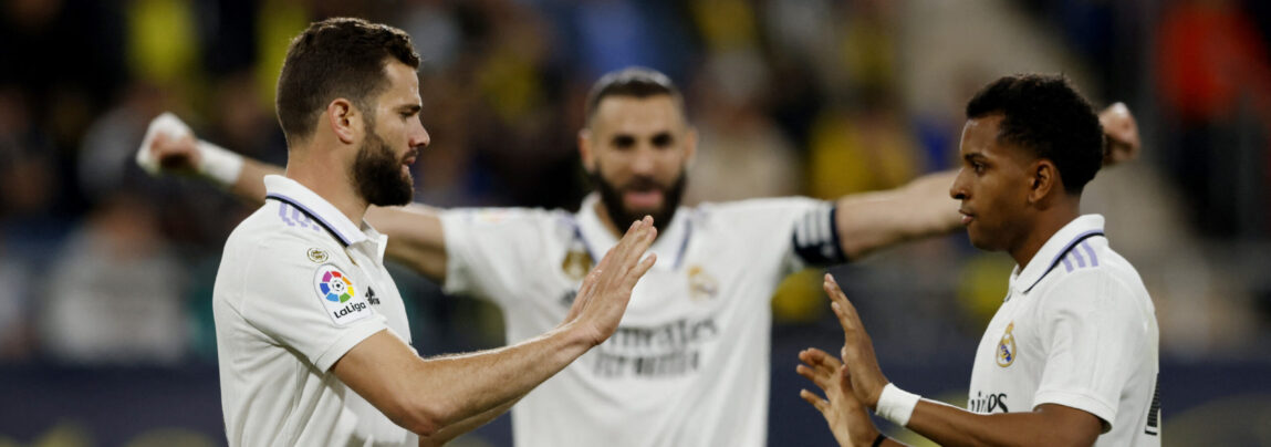 Real Madrid tog en sikker sejr over Cadiz.