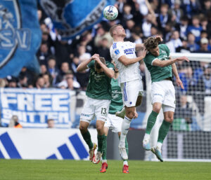 Andreas Cornelius lader sig ikke presse af, at han har været skadet og endnu ikke har scoret i Superligaen efter sin tilbagekomst til FCK.