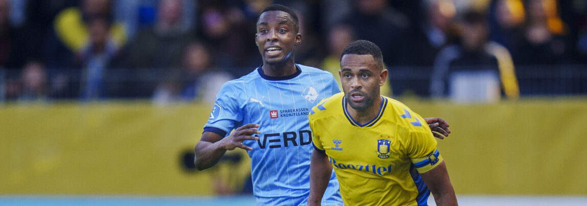 Brøndbys Kevin Mensah var langt fra tilfreds med indsatsen i 4-0-nederlaget til Randers i Superligaen.