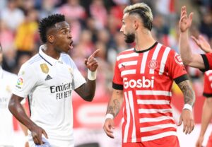 LaLiga-mandskabet Girono slog takket være fire mål af topscorer Taty Castellanos de forsvarende mestre fra Real Madrid.