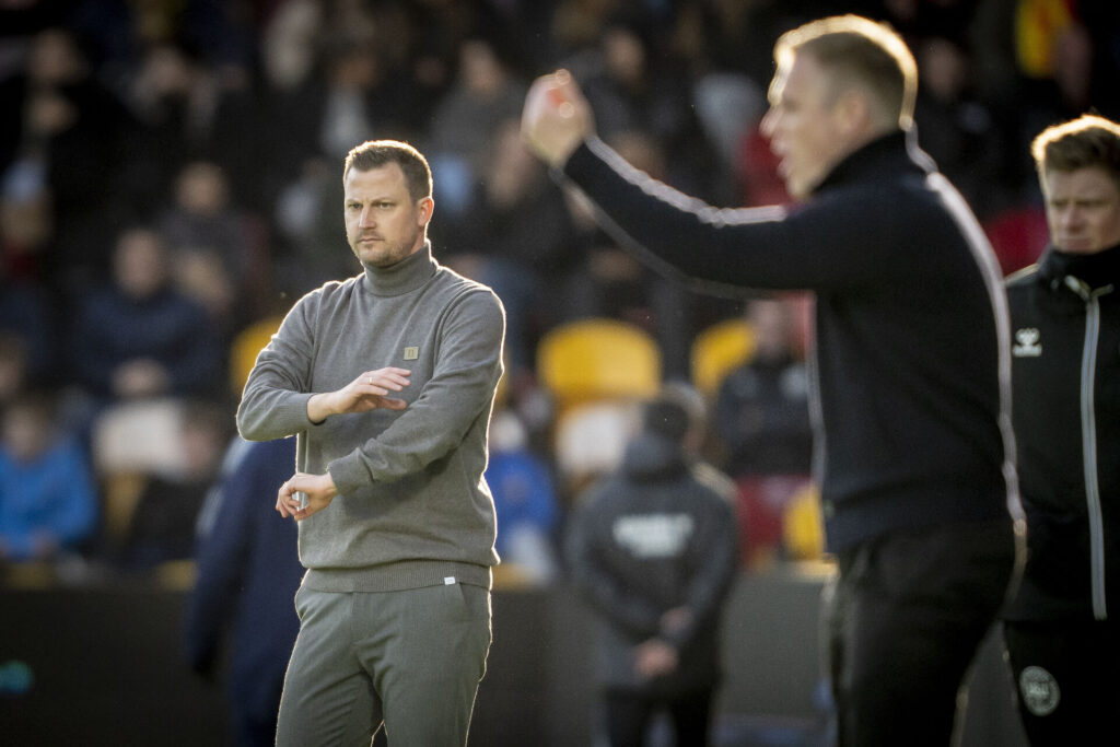 F.C. Københavns cheftræner Jacob Neestrup er bestemt ikke tilfreds med nederlaget i den første pokalsemifinale mod FC Nordsjælland.