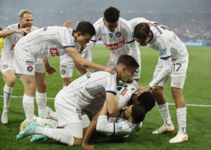 Toulouse vandt sensationelt deres første mesterskab nogensinde, da de slog Nantes i Coupe de France-finalen.