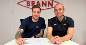 Bergen-klubben Brann klagde fantastisk fra land efter oprykningen, hvor Frederik Børsting serverede en assist for sin holdkammerat.