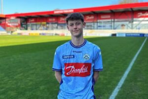 NordicBet Liga-klubben Sønderjyske har skrevet kontrakt med 15-årige Nicolai Biel på hans fødselsdag.