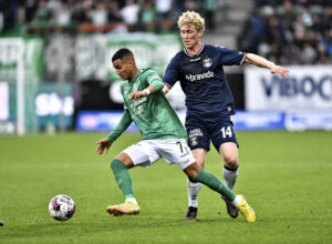 Både Elias Achouri og Tobias Mølgaard er på månedens hold i Superligaen for april.