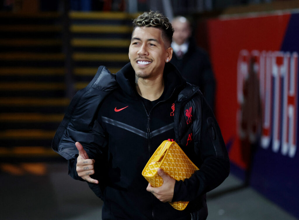 Firmino tager afsked med Liverpool