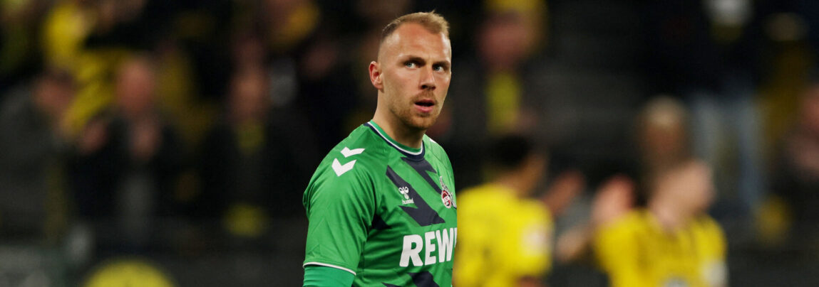 Marvin Schwäbe kan godt komme ind omkring det tyske landshold, hvis han fortæstter med at udvikle sig ifølge FC Kölm-træner, Steffen Baumgart.