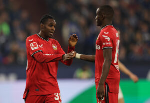 Real Madrid er angiveligt interesserede i både Moussa Diaby og Jeremie Frimpong.