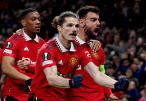 Manchester United-spilleren MarcelSabitzer er ude med en skade resten af sæsonen.