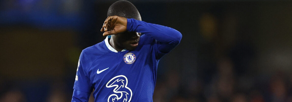 N'golo Kanté skadet på ny i Chelsea.