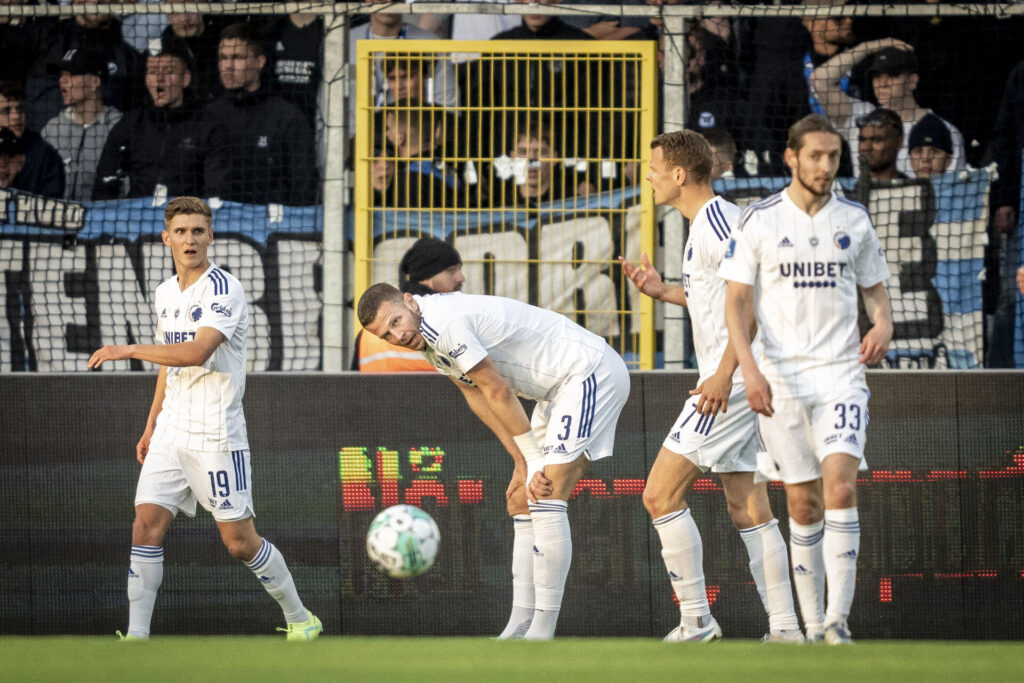 FCK trup mod Brøndby, F.C. København trup derby.