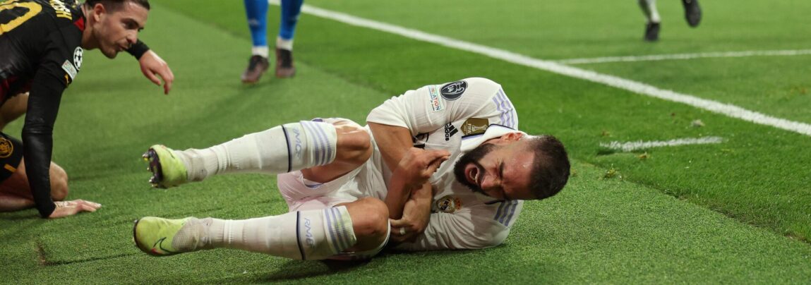 Grealish og Carvajal havde et hårdt sammenstød i Champions League-semifinalen mellem Real Madrid og Manchester City.