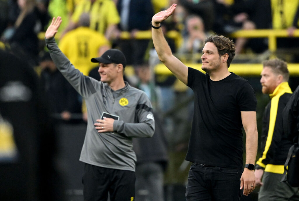 Dortmund spillede sig meget tæt på det tyske mesterskab i Bundesliga-kampen mod Augsburg. Terzic ved dog, at arbejdet skal afsluttes.