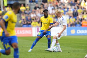 Superligakampen mellen Brøndby IF og FC København i Brøndby søndag den 14. maj 2023.