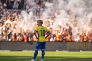 Daniel Wass rødt kort, Brøndby-FCK, derby, Superligaen.