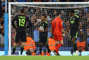 Michael Laudrup forsvarer Thibaut Courtois efter Real Madrids nederlag til Manchester City i Champions League.