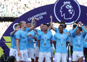 Erling Haaland er sæsonens spiller i Premier League.