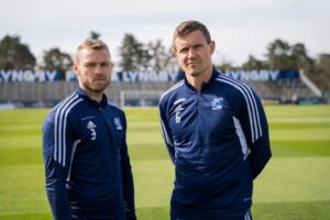 Andreas Bjelland og Brian Hamalainen forlænger med Lyngby Boldklub.