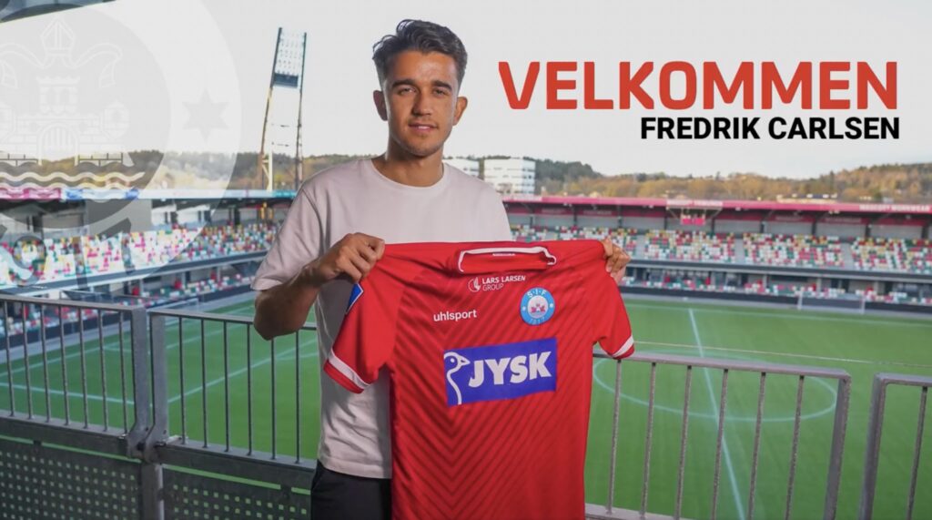 Superligaklubben Silkeborg IF har netop præsenteret Frederik Carlsen som ny spiller i truppen. Han kommer til klubben fra Hvidovre når transfervinduet åbner til sommer.