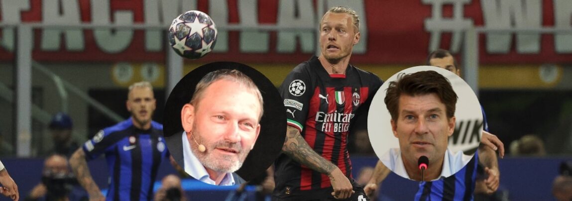 Michael Laudrup og Preben Elkjær var virkelig ikke imponeret over Simon Kjærs præstation i Champions League-semifinalen mod Inter.