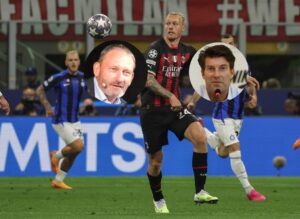 Michael Laudrup og Preben Elkjær var virkelig ikke imponeret over Simon Kjærs præstation i Champions League-semifinalen mod Inter.