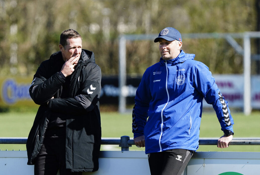 DBU's fodbolddirektør Peter Møller er meget glad for forlængelsen med landstræner Kasper Hjulmand.