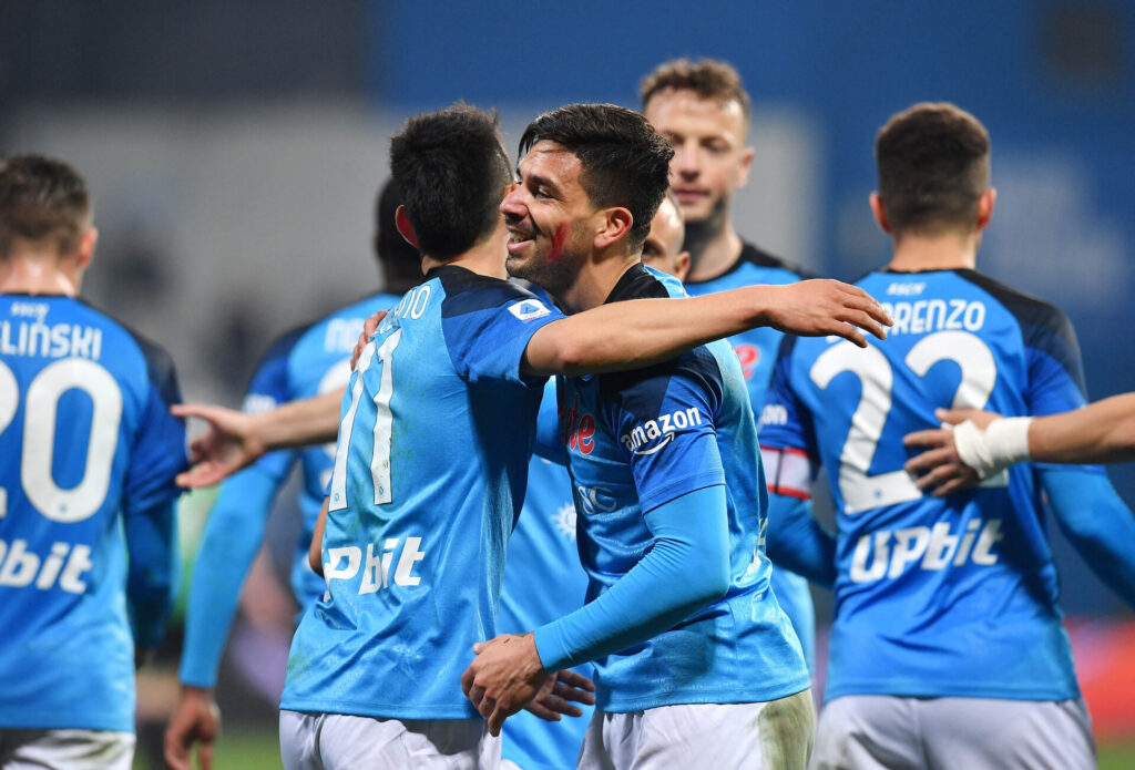 Giovanni Simeone fortsætter karrieren i Napoli.