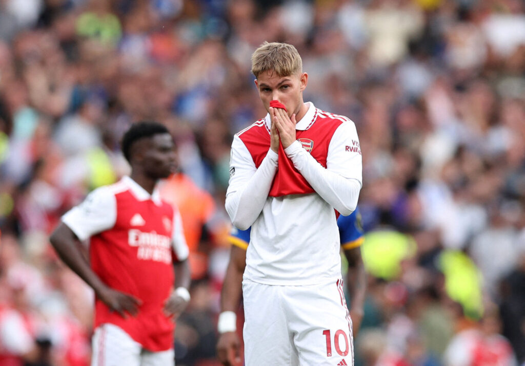 Arsenals Emile Smith Rowe har været igennem den hårdest sæson i karrieren, men han giver ikke op før Mikel Arteta siger stop.