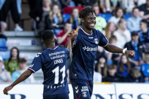 AGF-midterforsvareren Yann Aurel Bisseck scorede tyskernes mål, da de skuffende måtte nøjes med 1-1 m,od Israel ved U21-EM.