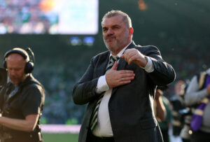 Ange Postecoglou er ny manager i Tottenham.