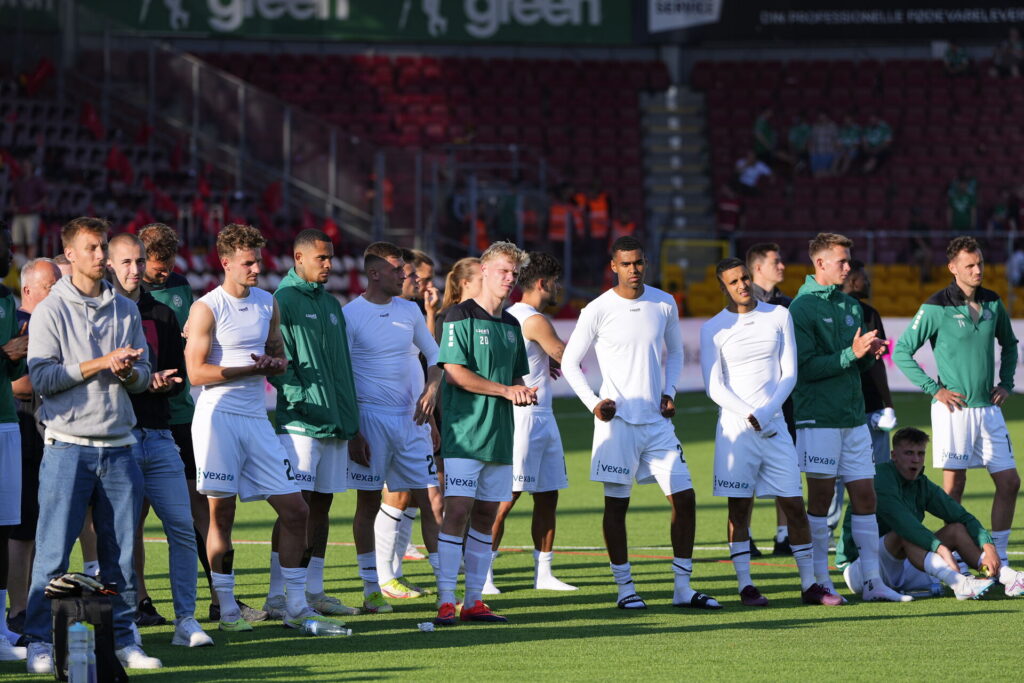 I Viborg glippede bronzen på sidste spilledag, og nu gælder der derfor en kamp mod rivalerne fra FC Midtjylland i kampen om europæisk fodbold.