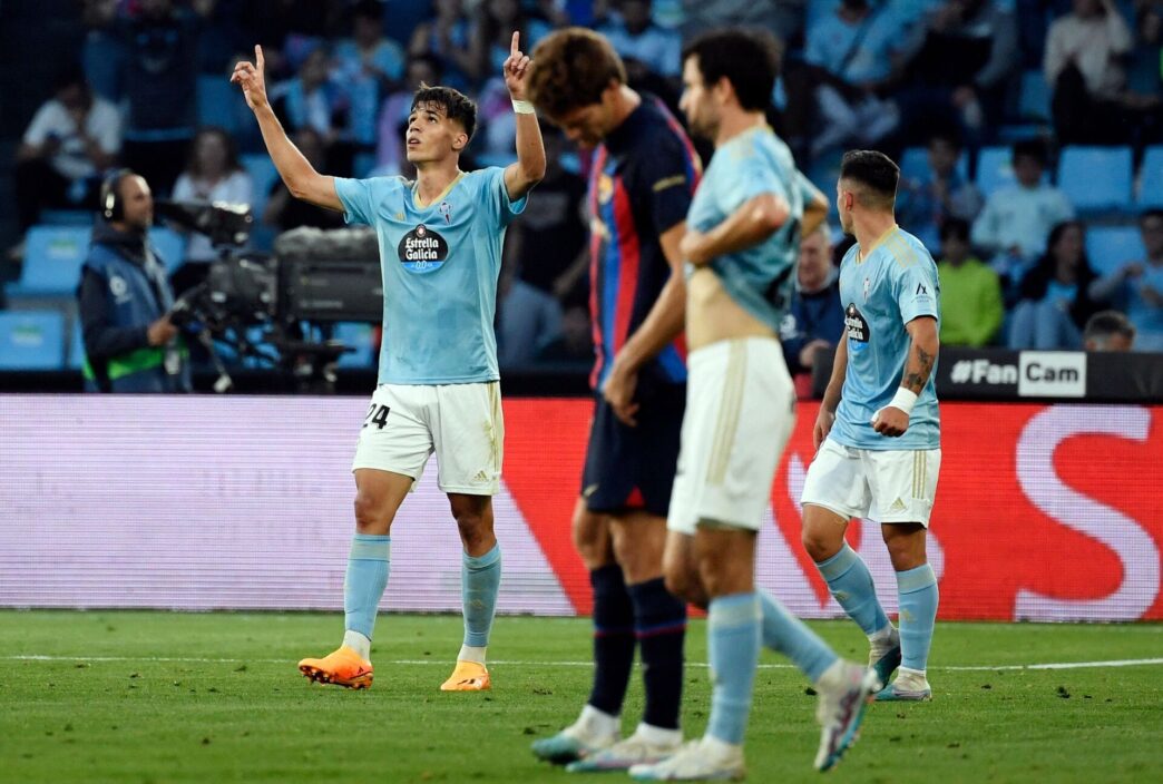 Celta Vigo sikrede sig overlevelse i LaLiga med en sejr over mestrene fra FC Barcelona.