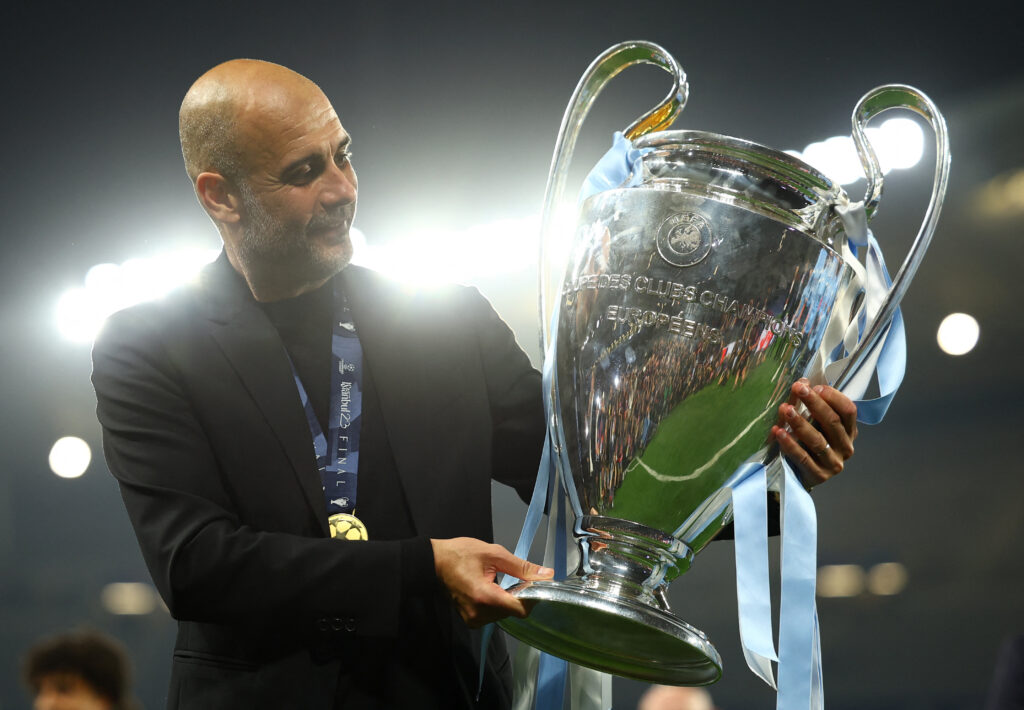 Pep Guardiola sender en advarsel til Real Madrid efter triumfen i Champions League.