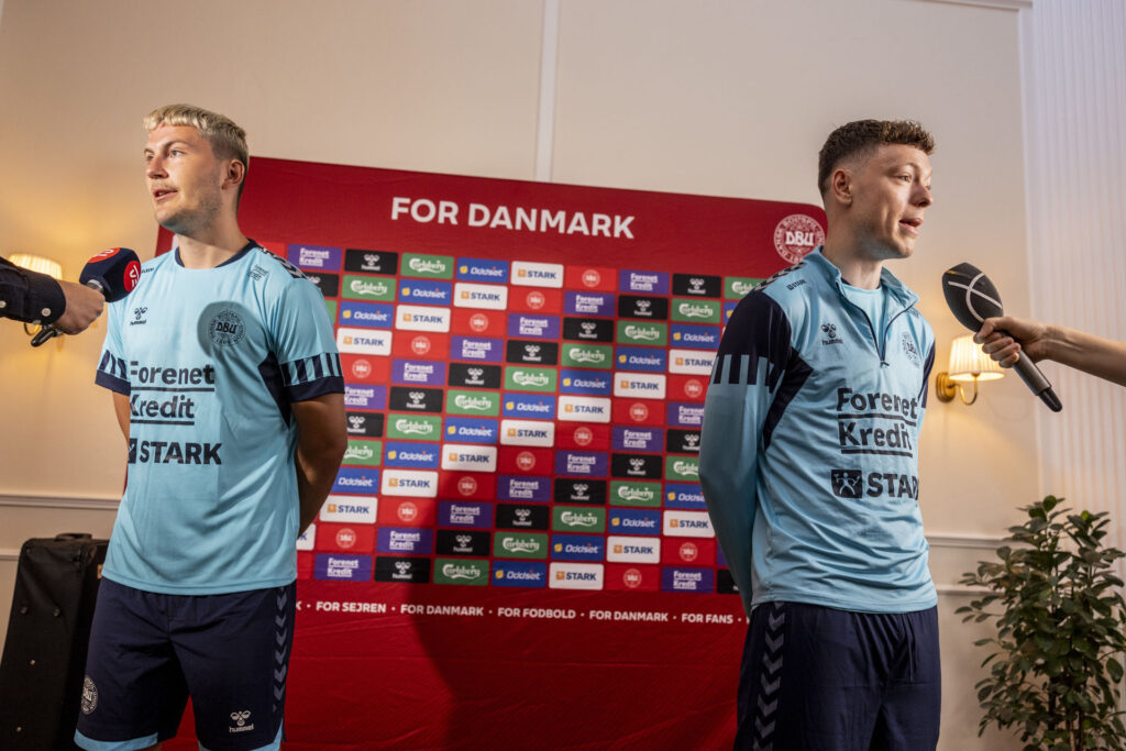 Danmark startellever mod Nordirland.