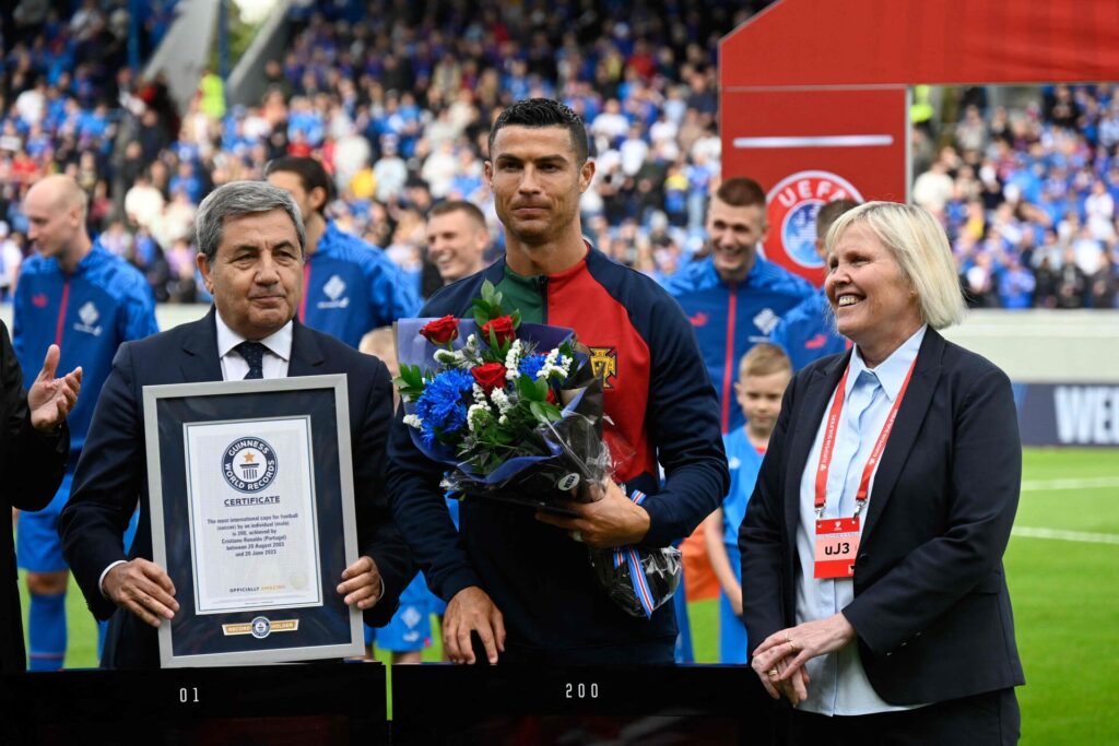 Cristiano Ronaldo er ikke enig i UEFA-præsident, Aleksandar Ceferins, kritik af den saudiarabiske liga.