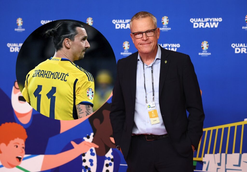 Den svenske landstræner, Janne Andersson, vil gerne have Zlatan Ibrahimovic med omkring det svenske landshold, såfremt ZLatan selv vil.