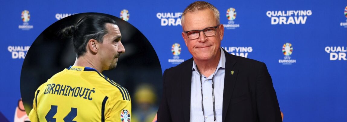 Den svenske landstræner, Janne Andersson, vil gerne have Zlatan Ibrahimovic med omkring det svenske landshold, såfremt ZLatan selv vil.