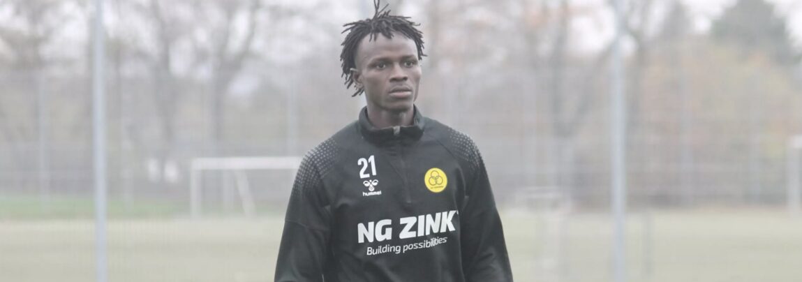 Superliganedrykkerne fra AC Horsens har indløst købsoptionen i gambianske Alagie Saines kontrakt, så han er i klubben til 2027.