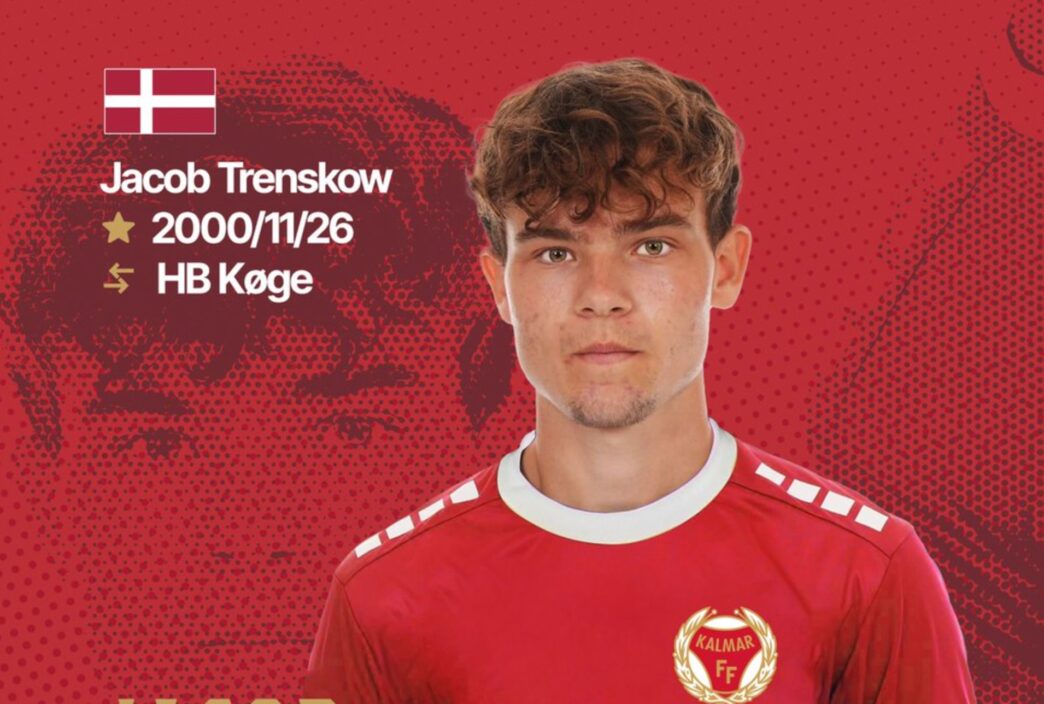 Svenske Kalmar FF har officielt købt danske Jacob Trenskow i NordiBet LIga-klubben HB Køge.