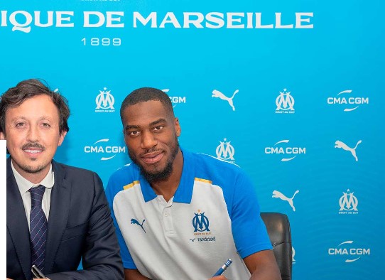 Franske Olympique Marseille har købt Geoffrey Kondogbia fri af spanske Atletico Madrid, hvor han har spillet siden november 2020.