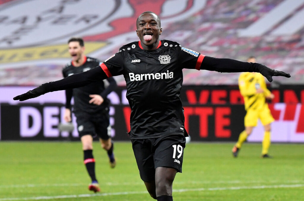 Moussa Diaby har vist stærke præstationer i Leverkusen siden sit skifte i 2019.