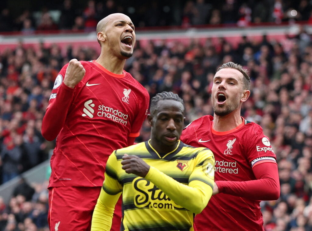 Fabinho ikke med på Liverpools træningslejr