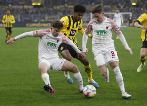 Mads Valentin Pedersen er optimistisk omkring nu at kunne opnå flere af sine mål med Augsburg.