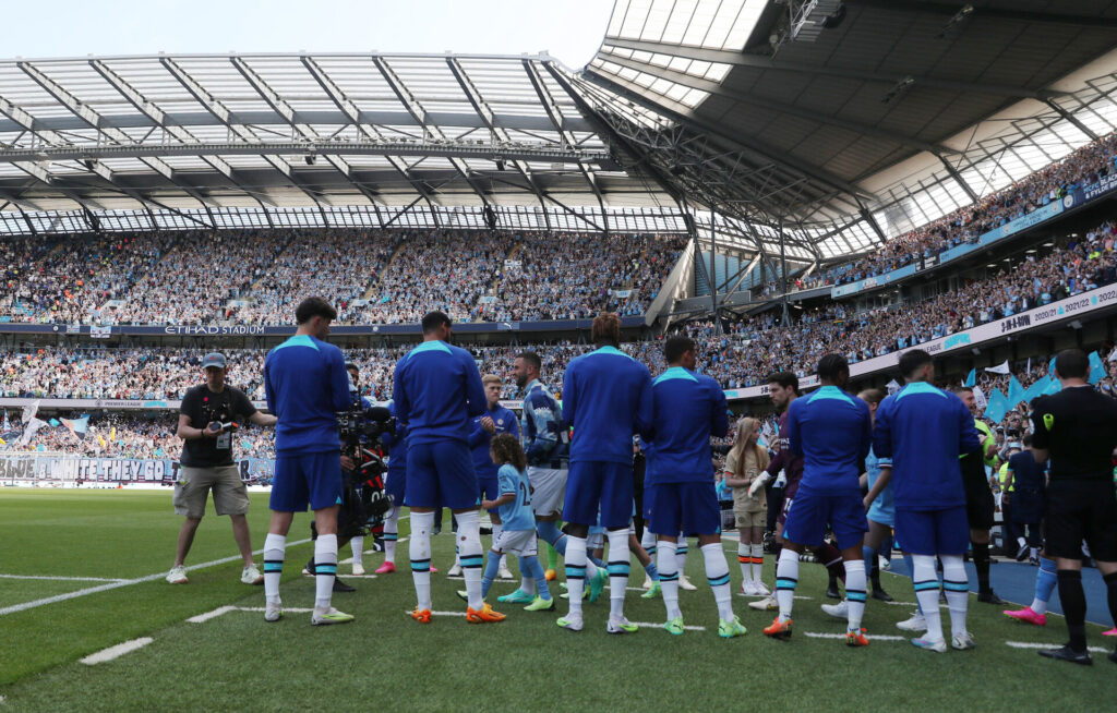 Manchester City, Etihad Stadium.