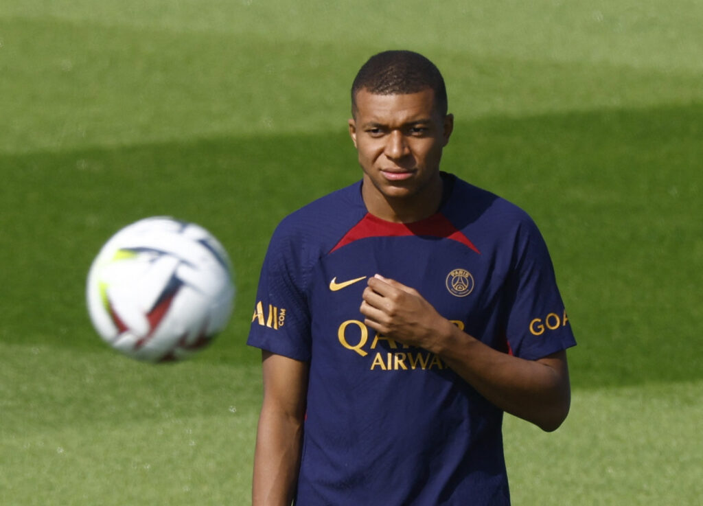 Kylian Mbappé rygtes til Saudi-Arabien.