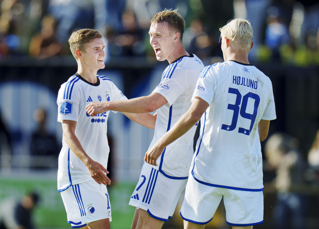 Højlund-tvillingerne fik FCK-debut mod Lyngby.