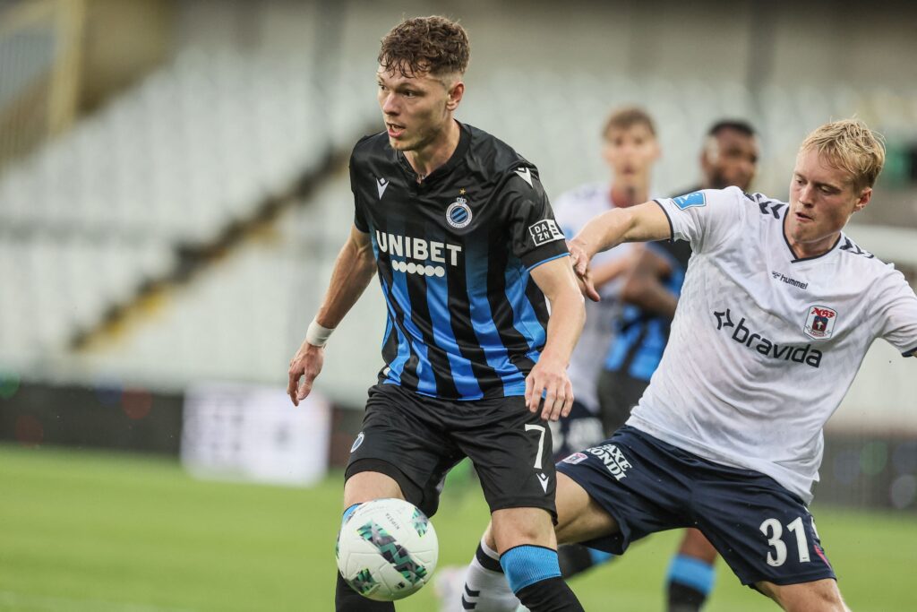 Andreas Skov Olsens Club Brügge tog en sikker sejr over AGF på 3-0.