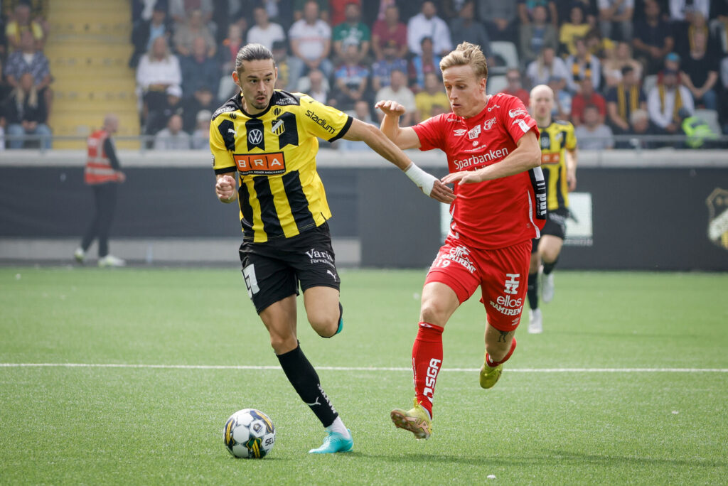 BK Häcken-Elfsborg, Allsvenskan.